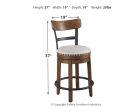 Valebeck - Full Back Swivel Stool Sale