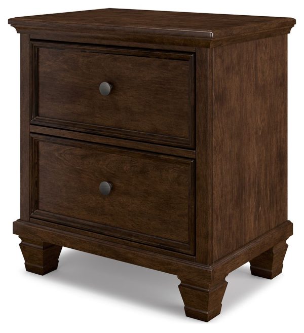 Danabrin - Brown - Two Drawer Nightstand Sale