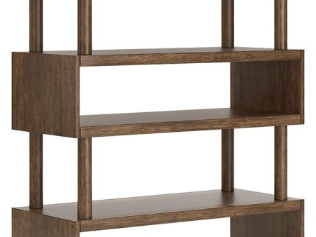 Austanny - Warm Brown - Bookcase Cheap