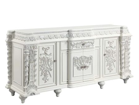 Vanaheim - Server - Antique White Finish Supply