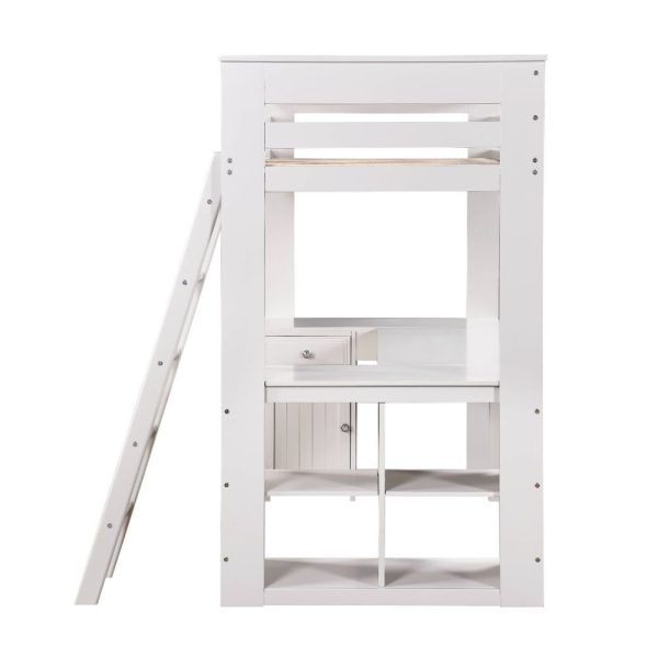 Ambar - Loft Bed - Light Gray Hot on Sale