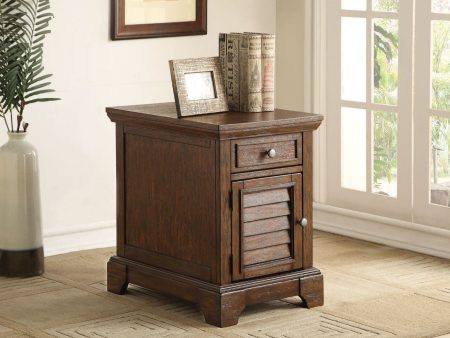 Evrard - Accent Table - Dark Oak Online Hot Sale