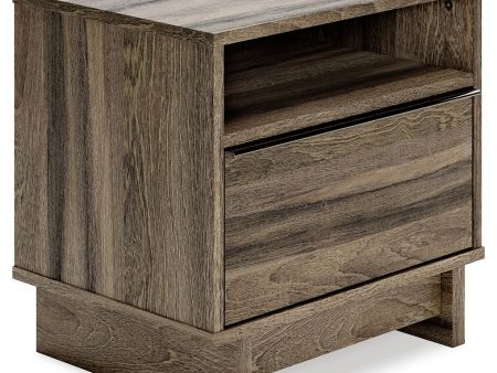 Shallifer - Brown - One Drawer Night Stand Supply