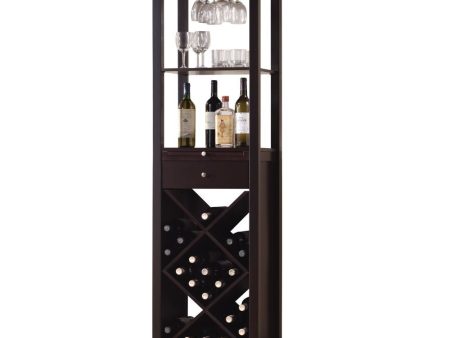 Casey - Wine Cabinet - Wenge Discount