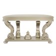 Sorina - End Table - Antique Gold Finish - 36  Online Hot Sale