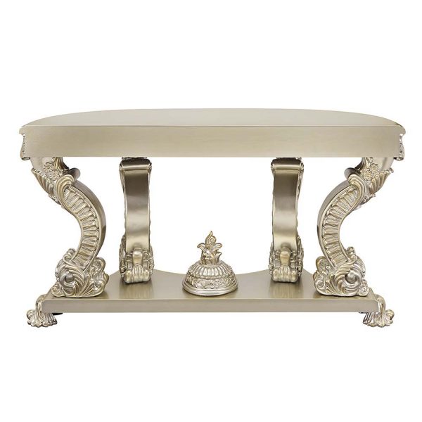 Sorina - End Table - Antique Gold Finish - 36  Online Hot Sale