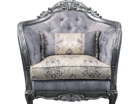 Ariadne - Chair - Fabric & Platinum Online Hot Sale