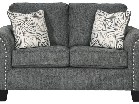 Agleno - Charcoal - Loveseat For Discount