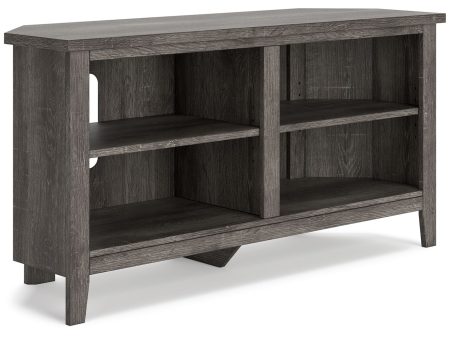 Arlenbry - Gray - Small Corner TV Stand Online Sale