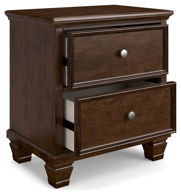 Danabrin - Brown - Two Drawer Nightstand Sale