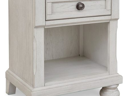 Robbinsdale - Antique White - One Drawer Night Stand Online