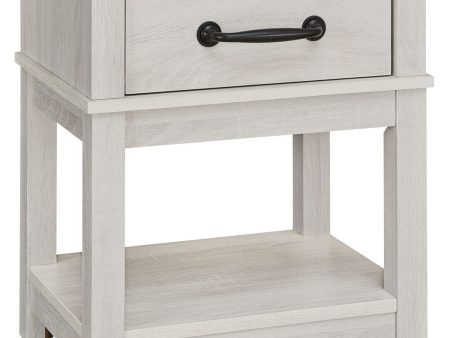 Dorrinson - White - One Drawer Night Stand Online Hot Sale