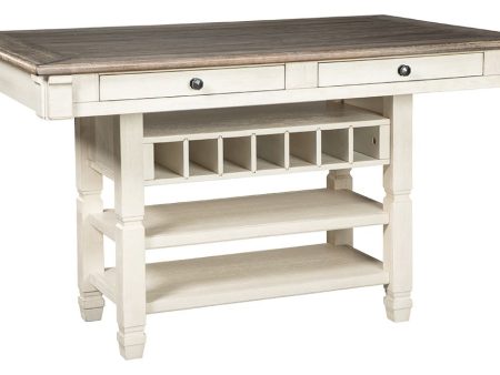 Bolanburg - Beige - Rectangular Dining Room Counter Table Hot on Sale