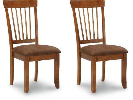 Berringer - Rustic Brown - Dining UPH Side Chair (Set of 2) Online Sale