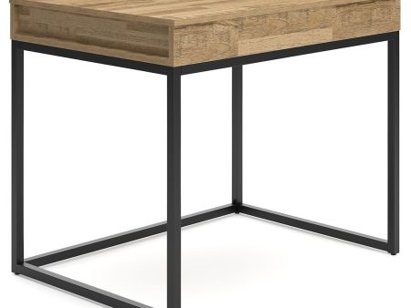 Gerdanet - Light Brown   Black - Home Office Lift Top Desk Hot on Sale