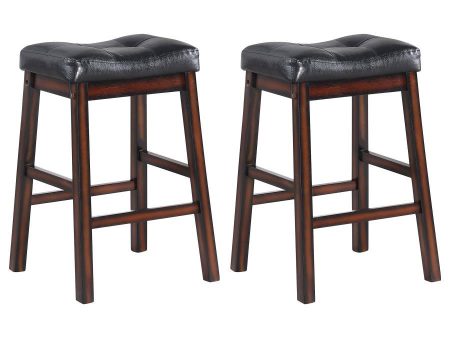 Donald - Upholstered Stools (Set of 2) For Discount