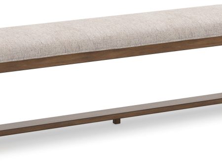 Cabalynn - Oatmeal   Light Brown - Large Uph Dining Room Bench on Sale