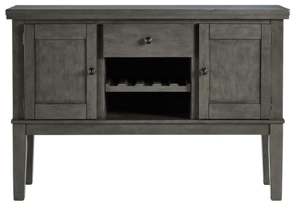 Hallanden - Gray - Dining Room Server Online Sale