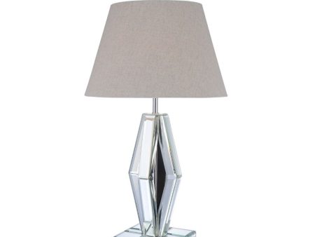 Britt - Table Lamp - Mirrored & Chrome Cheap