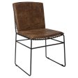 Abbott - Metal Dining Side Chair (Set of 2) - Antique Brown Online