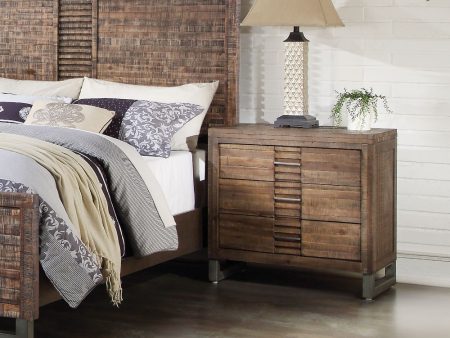 Andria - Nightstand - Reclaimed Oak Supply