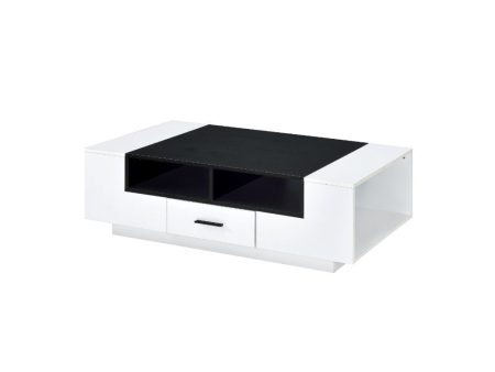 Armour - Coffee Table - White & Black Discount