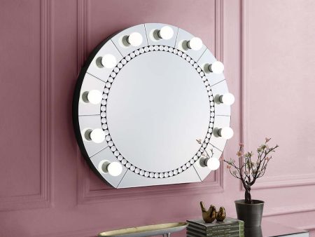 Farai - Wall Decor - Mirrored & Faux Crystal Diamonds - 29  Fashion