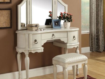 Trini - Vanity Desk - White Hot on Sale