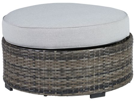 Harbor Court - Gray - Ottoman with Cushion For Cheap