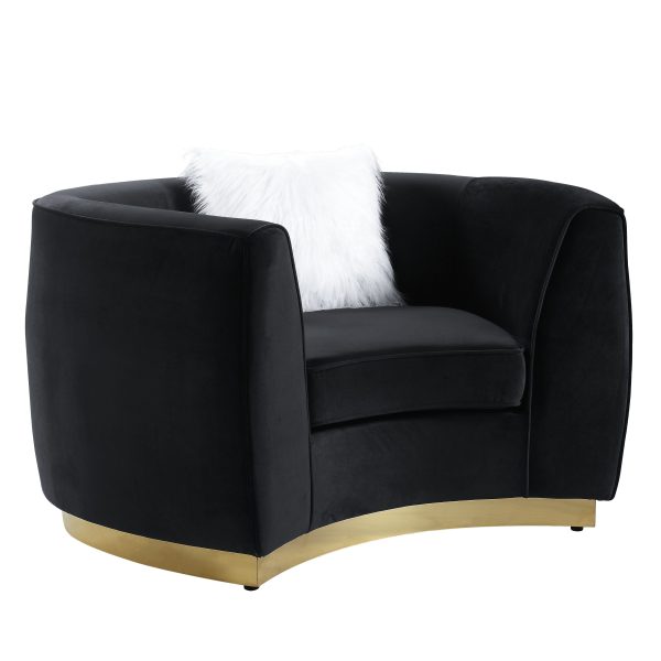 Achelle - Chair - Black Velvet Supply