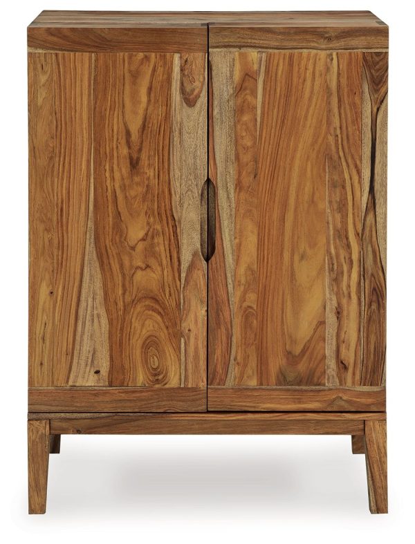 Dressonni - Brown - Bar Cabinet Online now