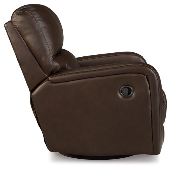 Emberla - Coffee - Swivel Glider Recliner Online Hot Sale