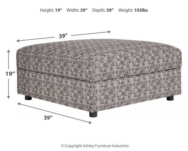 Kellway - Bisque - Ottoman With Storage Online