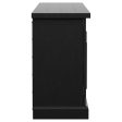 Florence - 4 Door Dining Sideboard Buffet - Distressed Black Online