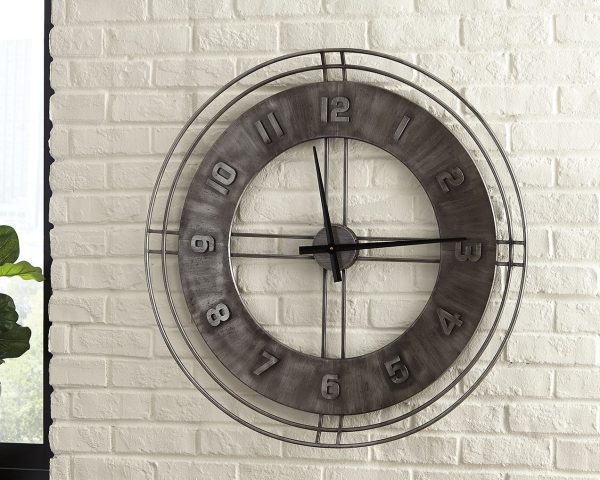 Ana - Antique Gray - Wall Clock Fashion