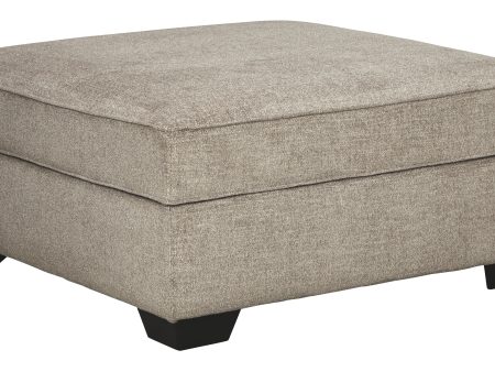 Bovarian - Stone - Ottoman With Storage Online