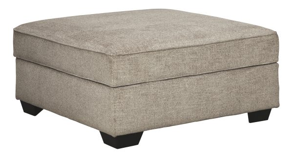 Bovarian - Stone - Ottoman With Storage Online