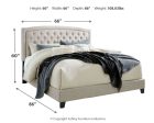 Jerary - Arched Upholstered Bed on Sale