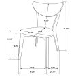 Alfredo - Dining Side Chair (Set of 2) - Gray And Natural Walnut Hot on Sale