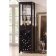 Casey - Wine Cabinet - Wenge Discount