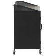 Arlette - 2 Door Mobile Home Bar Wine Cabinet - Sandy Black on Sale