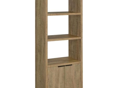 Tabby - 3-Shelf Engineered Wood Media Tower - Mango Fashion