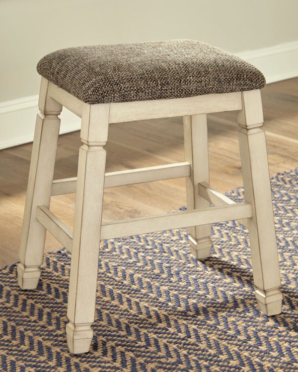 Bolanburg - Beige - Upholstered Stool (Set of 2) Hot on Sale