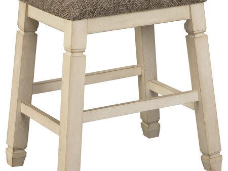 Bolanburg - Beige - Upholstered Stool (Set of 2) Hot on Sale