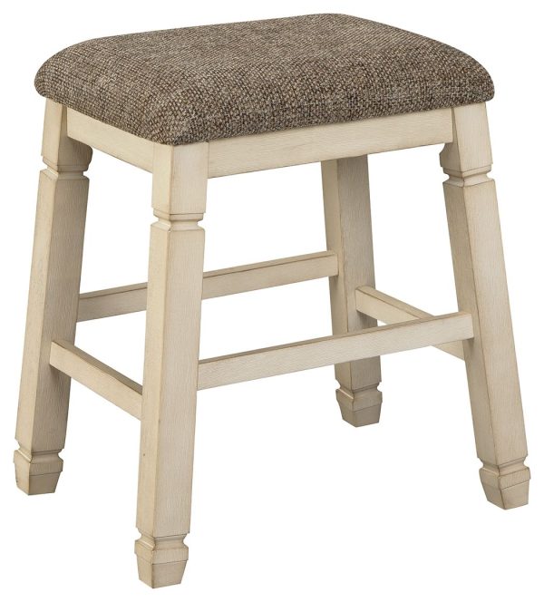 Bolanburg - Beige - Upholstered Stool (Set of 2) Hot on Sale