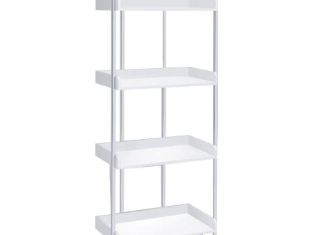 Ember - 4-Shelf Bookcase Cheap