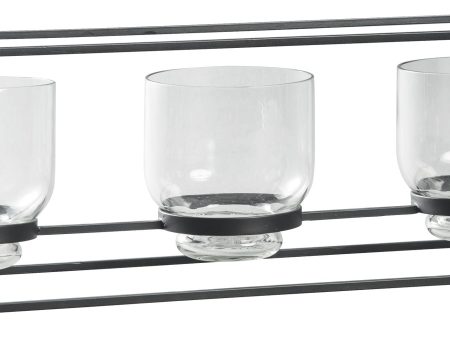 Jadyn - Black - Candle Holder on Sale