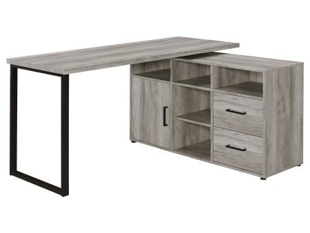 Hertford - L-Shape Office Desk with Storage For Cheap