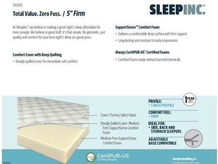 Crazy Quilt Foam Mattress Hot on Sale