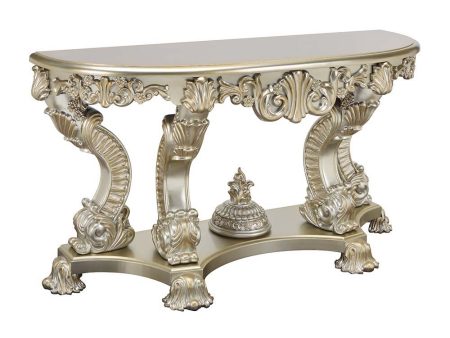 Sorina - End Table - Antique Gold Finish - 36  Online Hot Sale